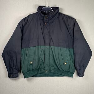 Vintage Original Windbreaker Jacket Mens XL Colorblock Heavyweight Thick